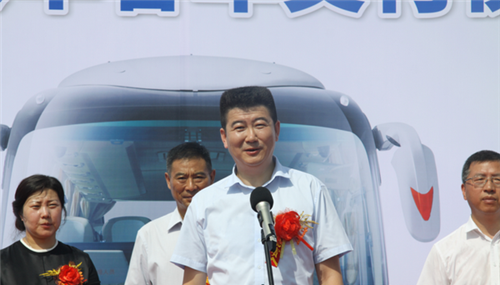 首汽集團常務副總經理高捷發(fā)表重要講話