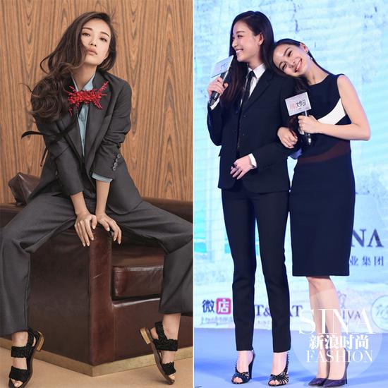 小花旦倪妮耍帥，連baby都忍不住想要依靠她