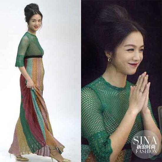 顏值還是完美滴，只是那裙子是個什么鬼