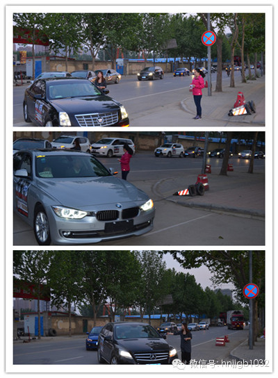 七點(diǎn)二十左右，43輛車分批駛?cè)電W斯卡汽車影院并領(lǐng)取電影票。