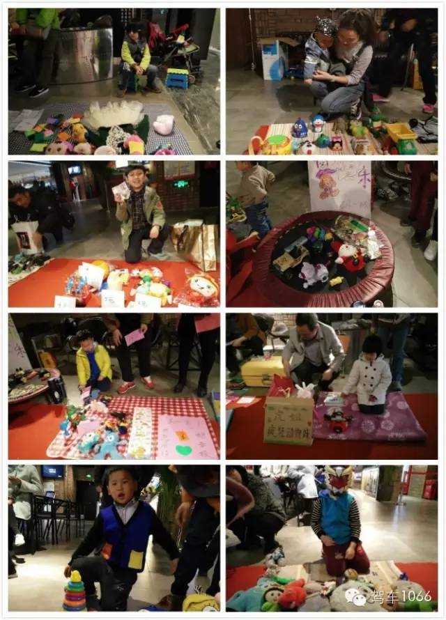 場面熱鬧非凡，小朋友們紛紛拿出自己的看家本領(lǐng)，來推銷自己的商品
