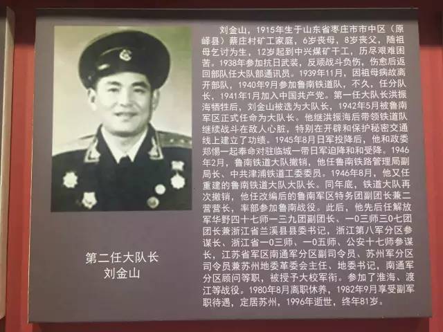 第二任大隊(duì)長(zhǎng)劉金山