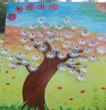 祖國媽媽像大樹一樣為我遮風(fēng)擋雨