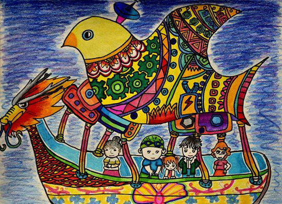 (工一小)張孟凡《雷達(dá)、紅外線探測無人救助飛船》輔導(dǎo)教師：時(shí)尹航