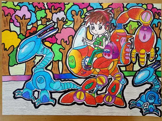 韓恩源《智能行走觀光機(jī)器人》輔導(dǎo)教師：時(shí)尹航（工一?。? oldsrc=