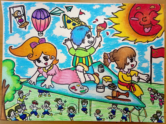 周楚文《放飛》輔導(dǎo)教師：時(shí)尹航（工一?。? oldsrc=