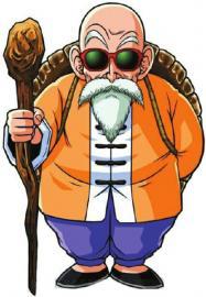 　《七龍珠》經(jīng)典形象龜仙人。