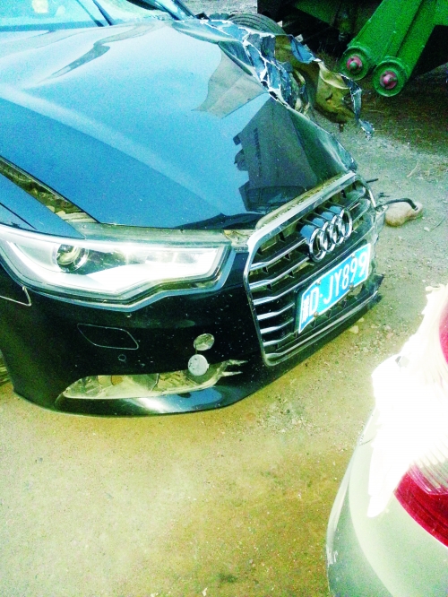 從肇事車(chē)的現(xiàn)狀可以想見(jiàn)車(chē)禍之慘