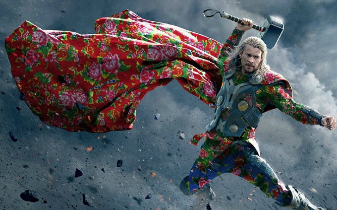 《復聯(lián)2》英雄被PS穿上花棉襖