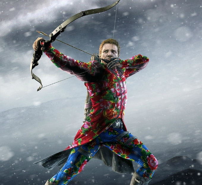 《復聯(lián)2》英雄被PS穿上花棉襖