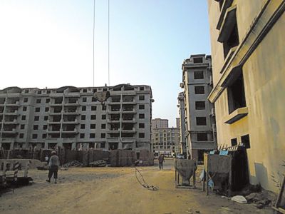 　適園雅居小區(qū)，已建起13棟住宅樓。