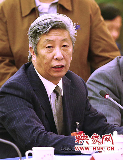 全國人大代表、河南省農(nóng)科院小麥研究所所長許為鋼解