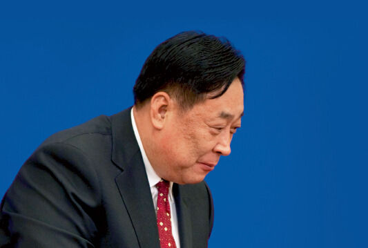 張力軍從環(huán)保部副部長任上退休兩年多后，被中紀委宣布接受組織調查。資料圖