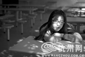 　筆試面試都過了最終沒被錄取，讓胡格格非常失落。 記者 陳中秋 攝