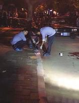 圖為案發(fā)現場