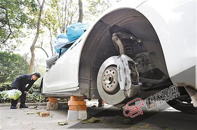 賊娃子辯稱只是為了試試豪車輪胎好不好下。