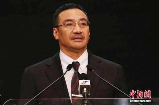 資料圖：3月25日，馬來西亞官方發(fā)布會在吉隆坡舉行。圖為馬來西亞代理交通部長希山慕丁。