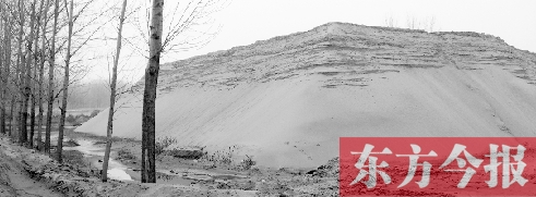 蔣西昌開設(shè)的砂場經(jīng)營多年，但至今未遭到過處罰