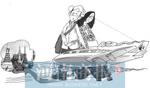 鄭州發(fā)往東南亞的旅行團(tuán)正常　漫畫(huà)/王偉賓