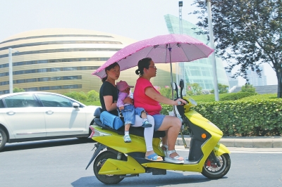 大暑時(shí)節(jié)，戶外更需防暑。