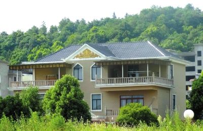 江西宜春，氣功大師王林在樟竹路紫薇山莊旁的別墅。圖/CFP