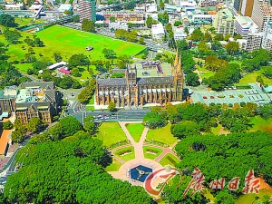 　　悉尼海德公園。