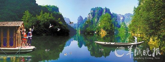 　　寶峰湖集山水于一體,融民俗風(fēng)情于一身。