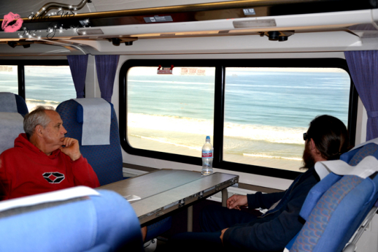 坐火車(chē)游美國(guó)