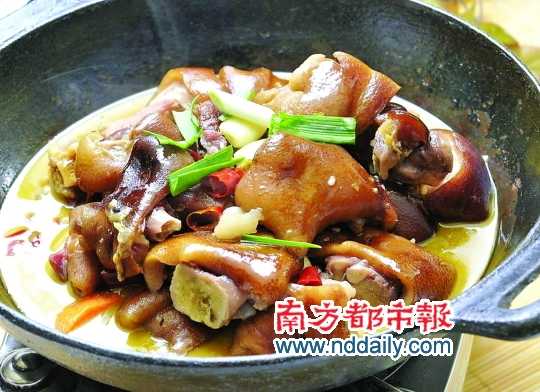 臘豬腳跟鹵豬手、南乳豬手味道是完全不同的