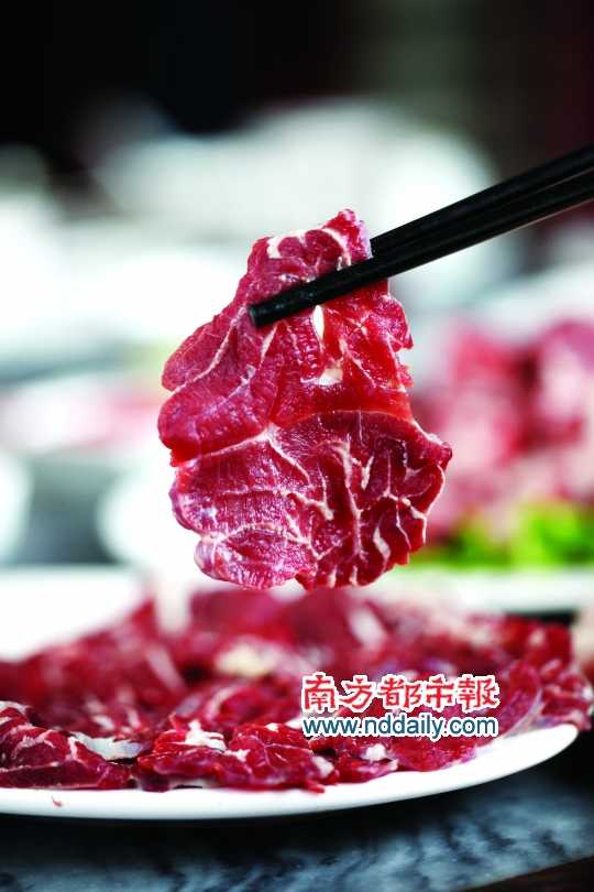  黃牛肉沒(méi)有一絲“雪氣”,口感極佳