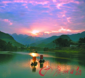 山清水秀的連州。