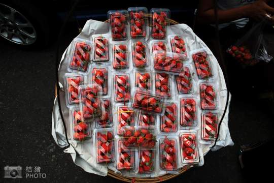 緬甸，繽紛的街邊平民小吃