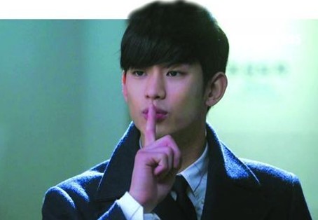 于正評價金秀賢沒什么演技，只是長得很討喜。