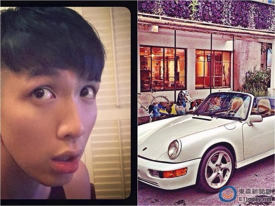 柯震東自己也擁有一輛法拉利跑車，但這次發(fā)生車禍并非他所駕駛，而出事后本人也沒做出說明。