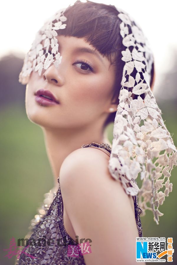 孫儷詮釋巴洛克風“花仙子” 肌膚嫩白身姿曼妙