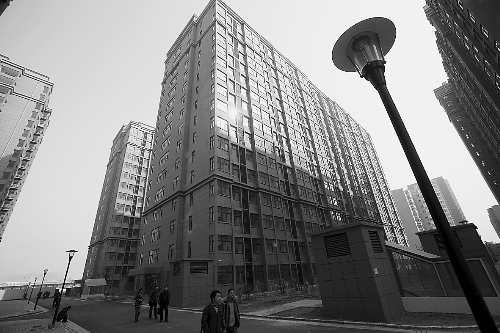 已基本建成的公租房。記者 史長(zhǎng)來(lái) 攝