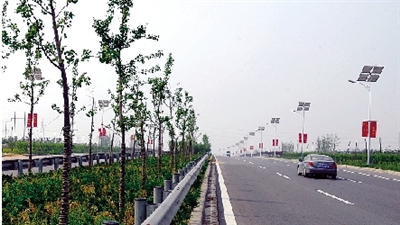 鄭新快速通道已建成通車。