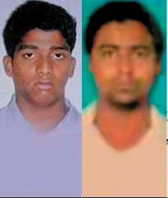 輪奸女記者一案中的兩名主要嫌疑犯。