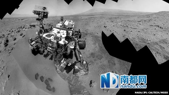 “好奇”號(hào)探測器在火星上發(fā)現(xiàn)水。