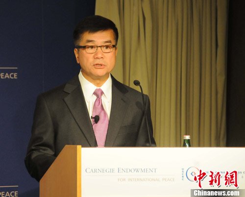 資料圖：美國(guó)駐華大使駱家輝。中新社發(fā) 德永健 攝