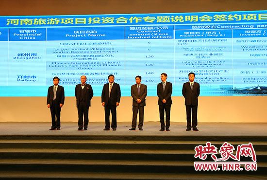 河南旅游項(xiàng)目投資合作專題說明會(huì)。