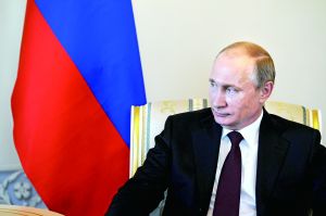 普京時(shí)隔10天來(lái)首次公開(kāi)露面，3月16日，他在圣彼得堡會(huì)見(jiàn)吉爾吉斯斯坦總統(tǒng)阿坦巴耶夫。