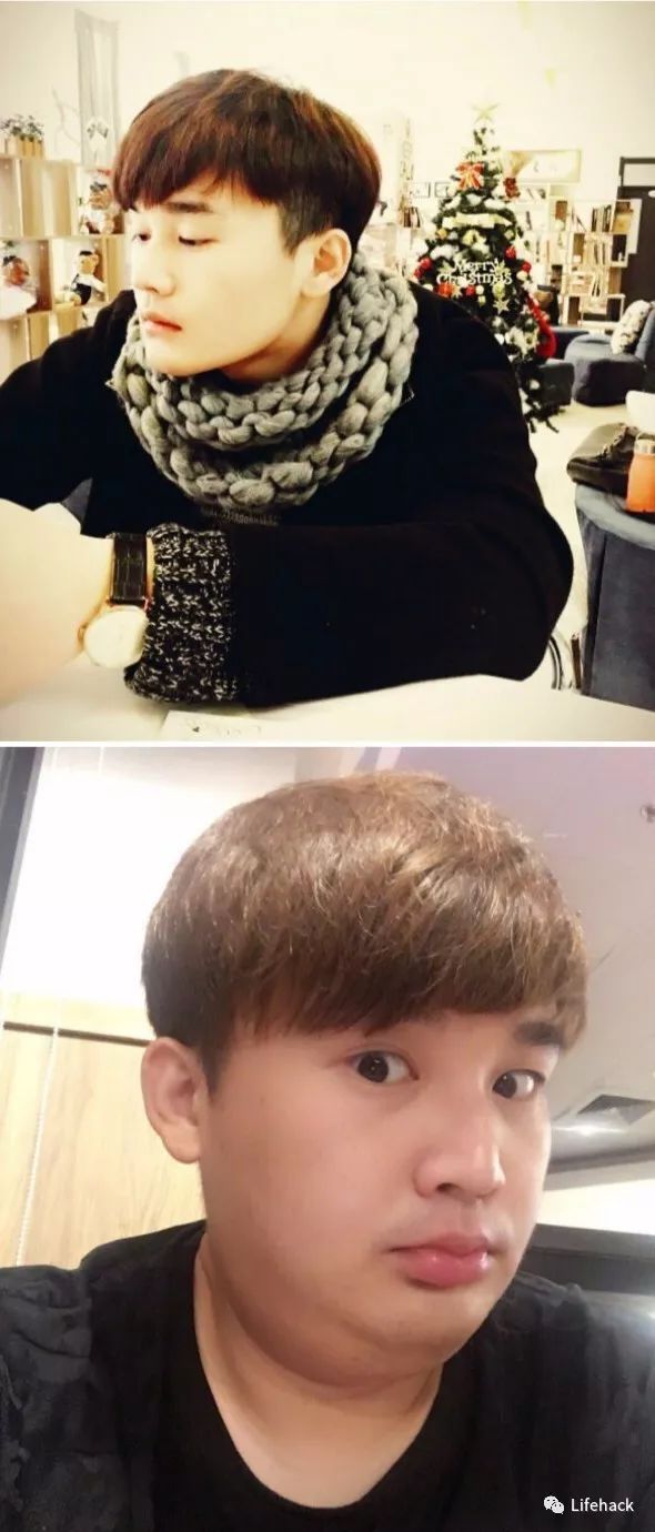 長胖20斤，臉型怎么變？這些例子看完扎心了！