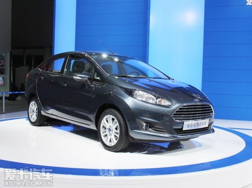 2012廣州車(chē)展探館照新款福特嘉年華