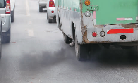 汽車(chē)尾氣也是PM2.5形成的一個(gè)重要因素