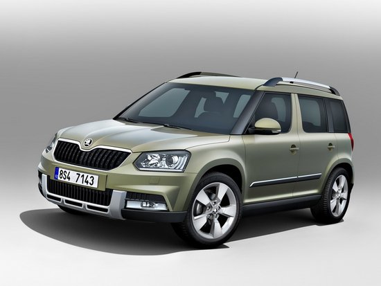 海外版2014款斯柯達(dá)Yeti官圖