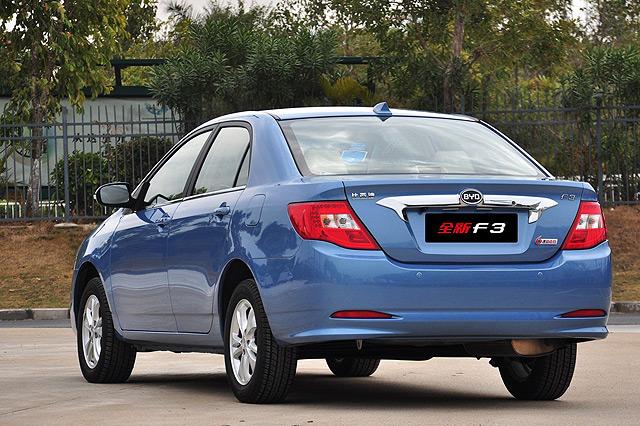 全新比亞迪F3實(shí)車圖片