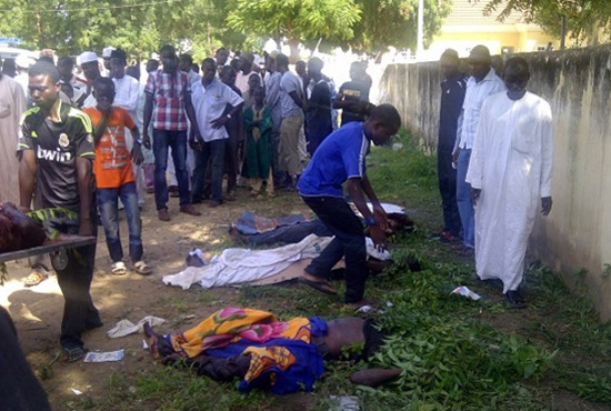 尼日利亞伊斯蘭極端武裝組織“博科圣地”約貝州古杰巴(Gujba)市的農(nóng)業(yè)學院，射殺數(shù)十名學生。