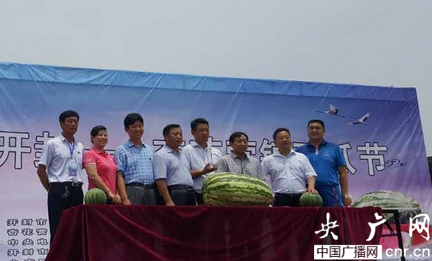 2016中國(guó)·開封——杏花營(yíng)西瓜節(jié)隆重開幕