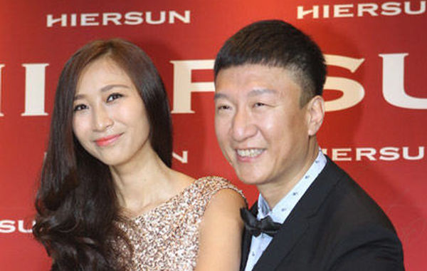 圖為孫紅雷、王駿迪夫婦。